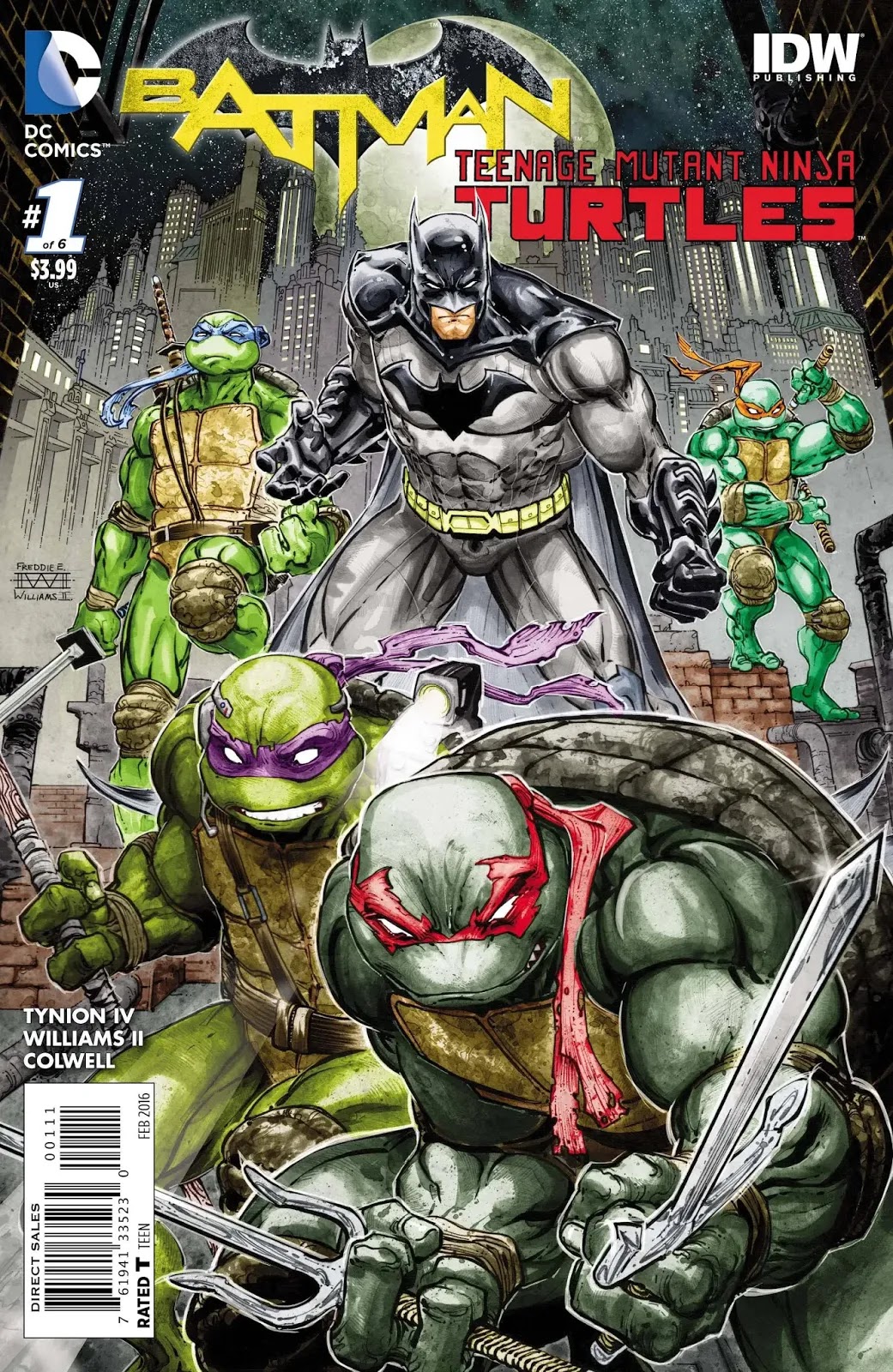 BATMAN Y LAS TORTUGAS NINJA HD 2019