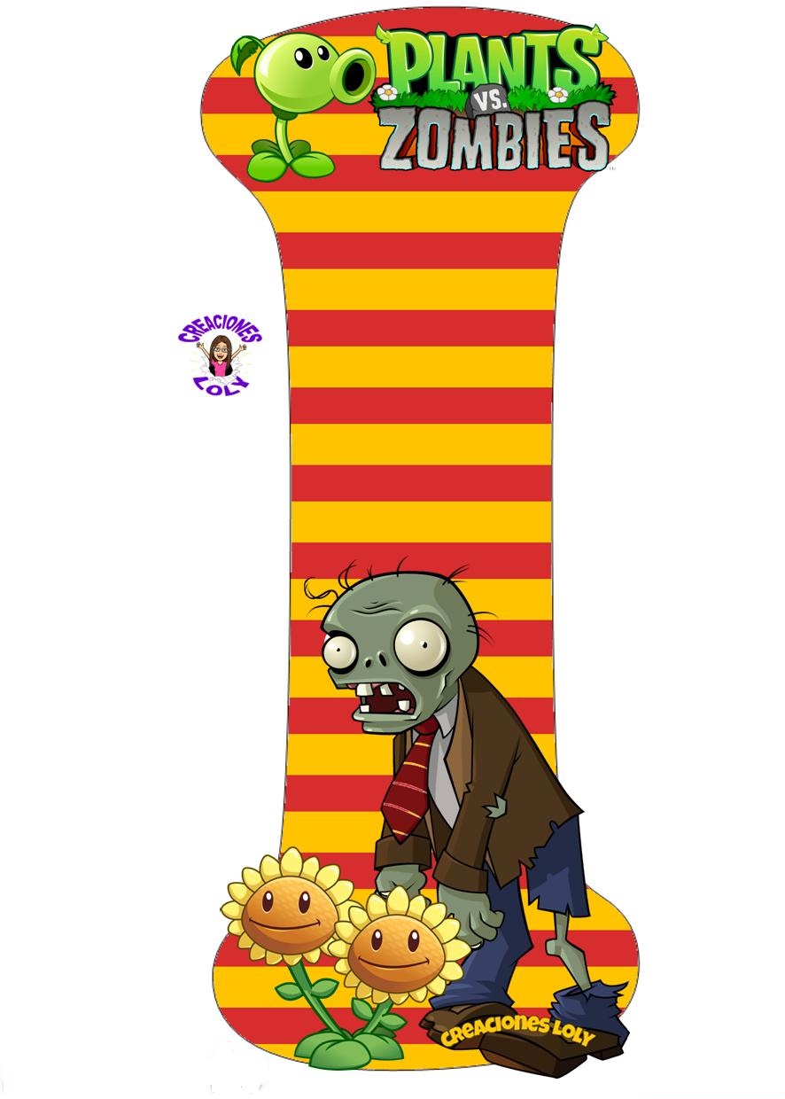 Creaciones Loly Abecedario Plantas vs Zombies Creaciones Loly Abecedario Plantas vs Zombies