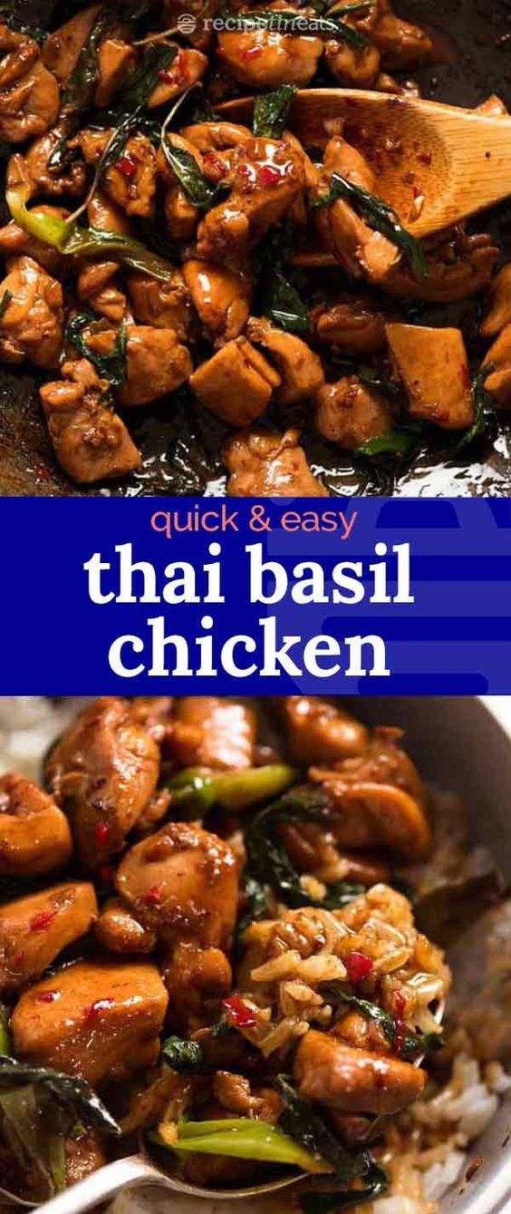 Thai Chilli Basil Chicken Recipes Note