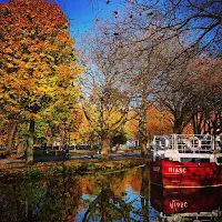 Virtual tour of Dublin: The Grand Canal in Autumn