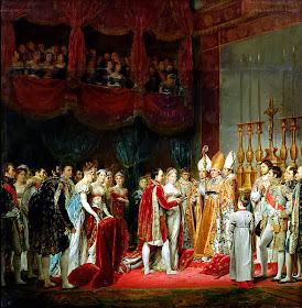 Marriage of Napoleon I and Marie Louise by Georges Rouget, 1810