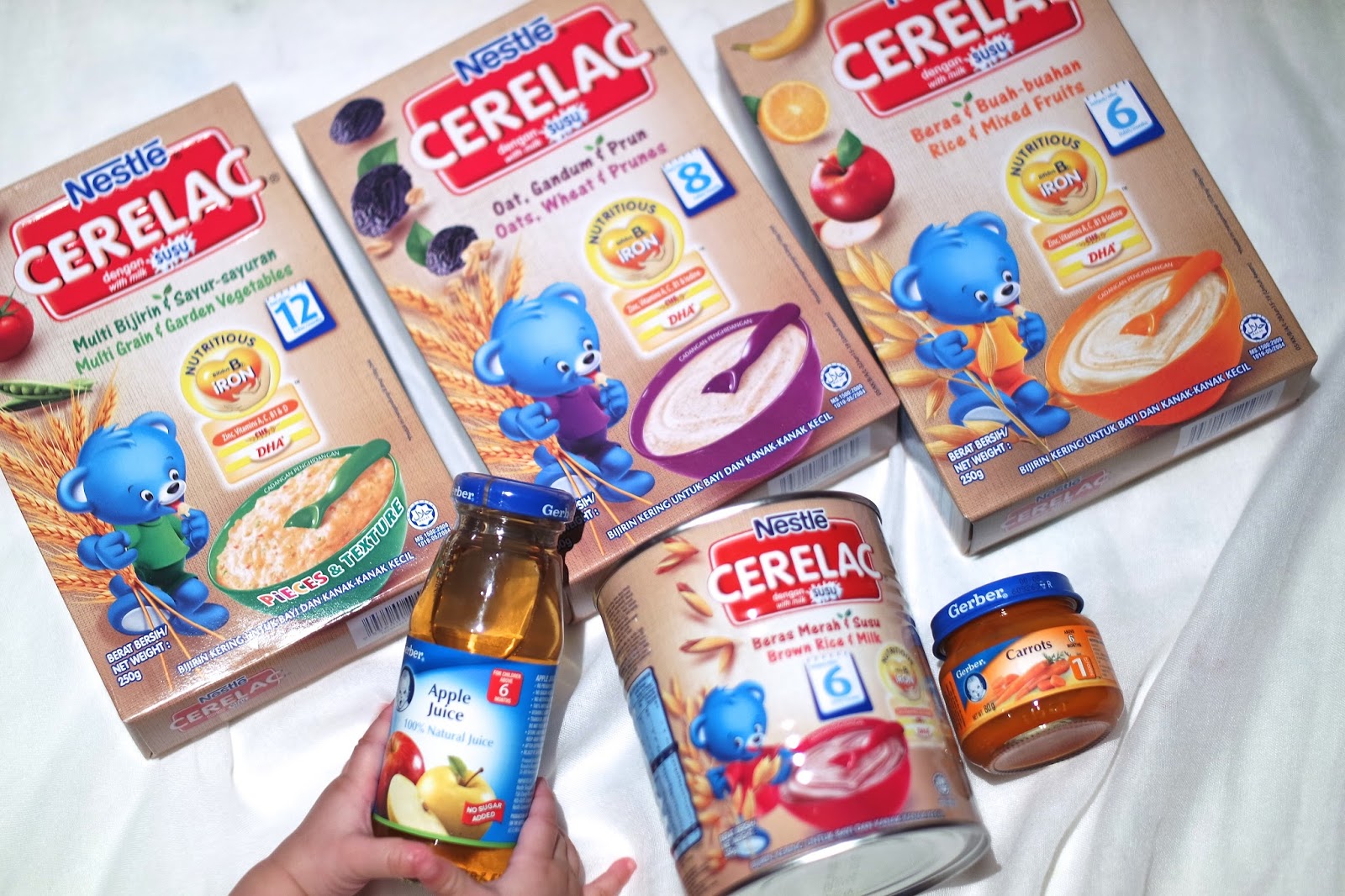 cerelac nestle celebrating giveaway nestlé apart range another