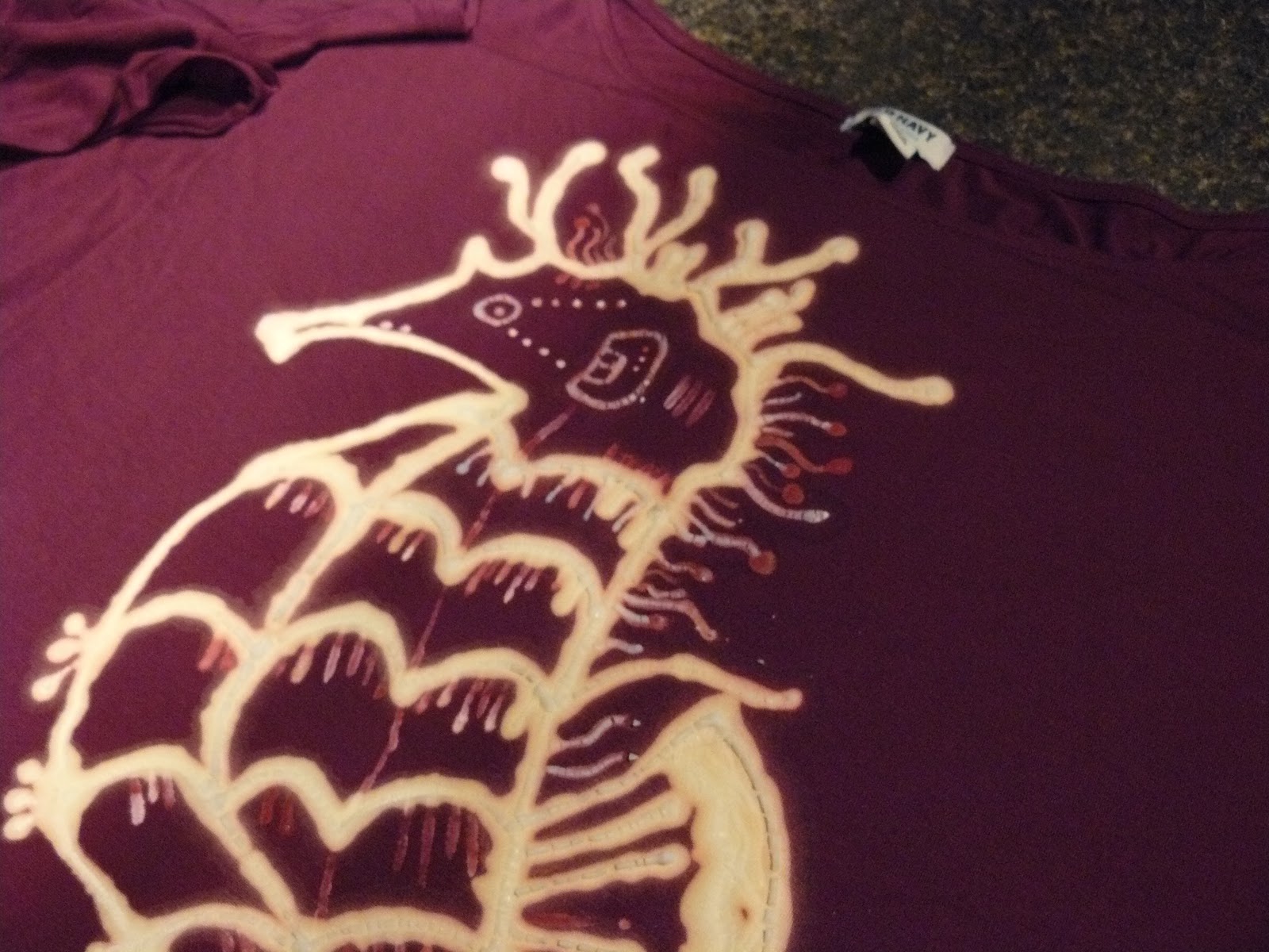 Tam's Art In Flight BLEACH PEN ART