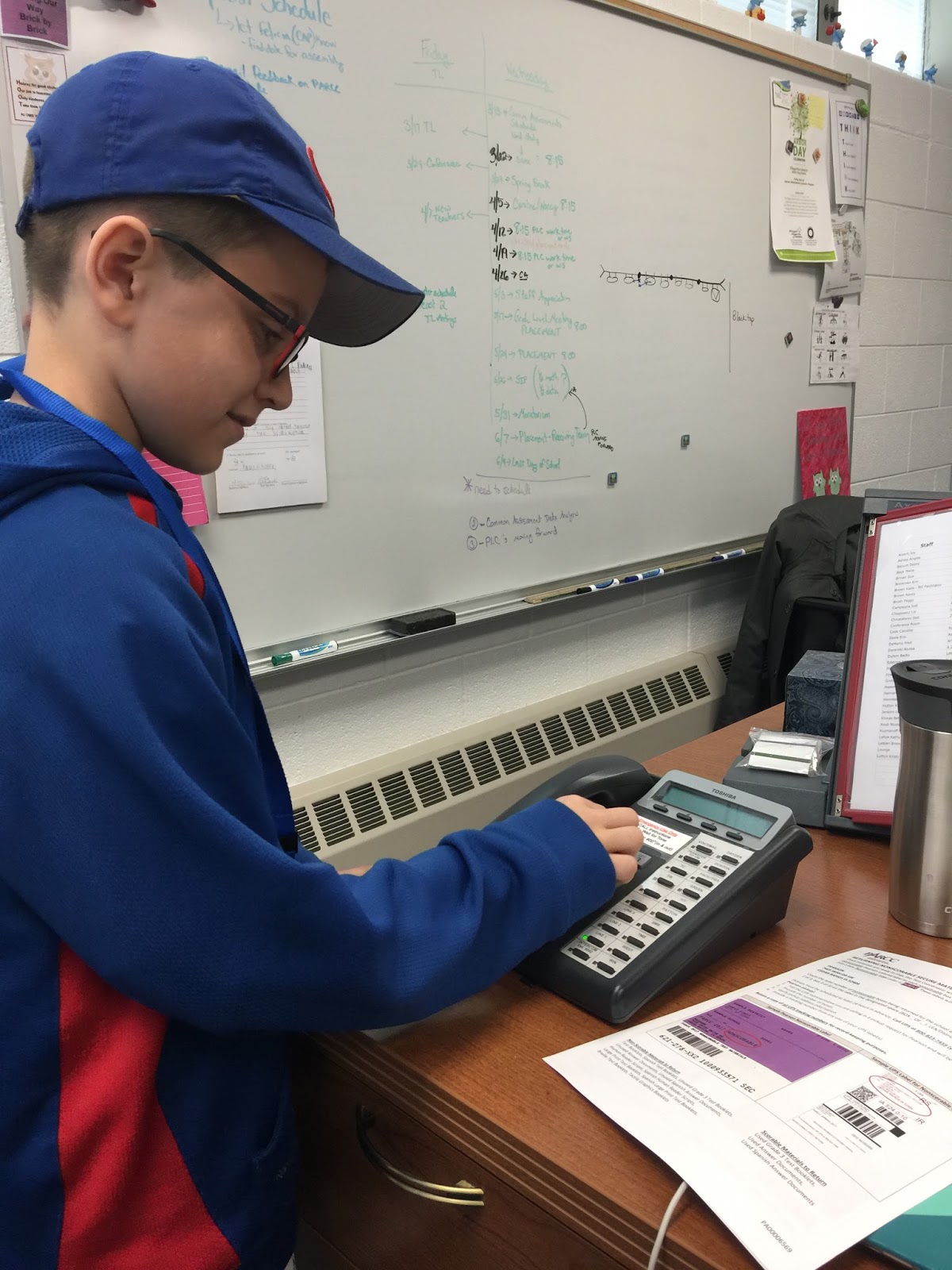 The Olive Branch Assistant Principal for 1/2 Day