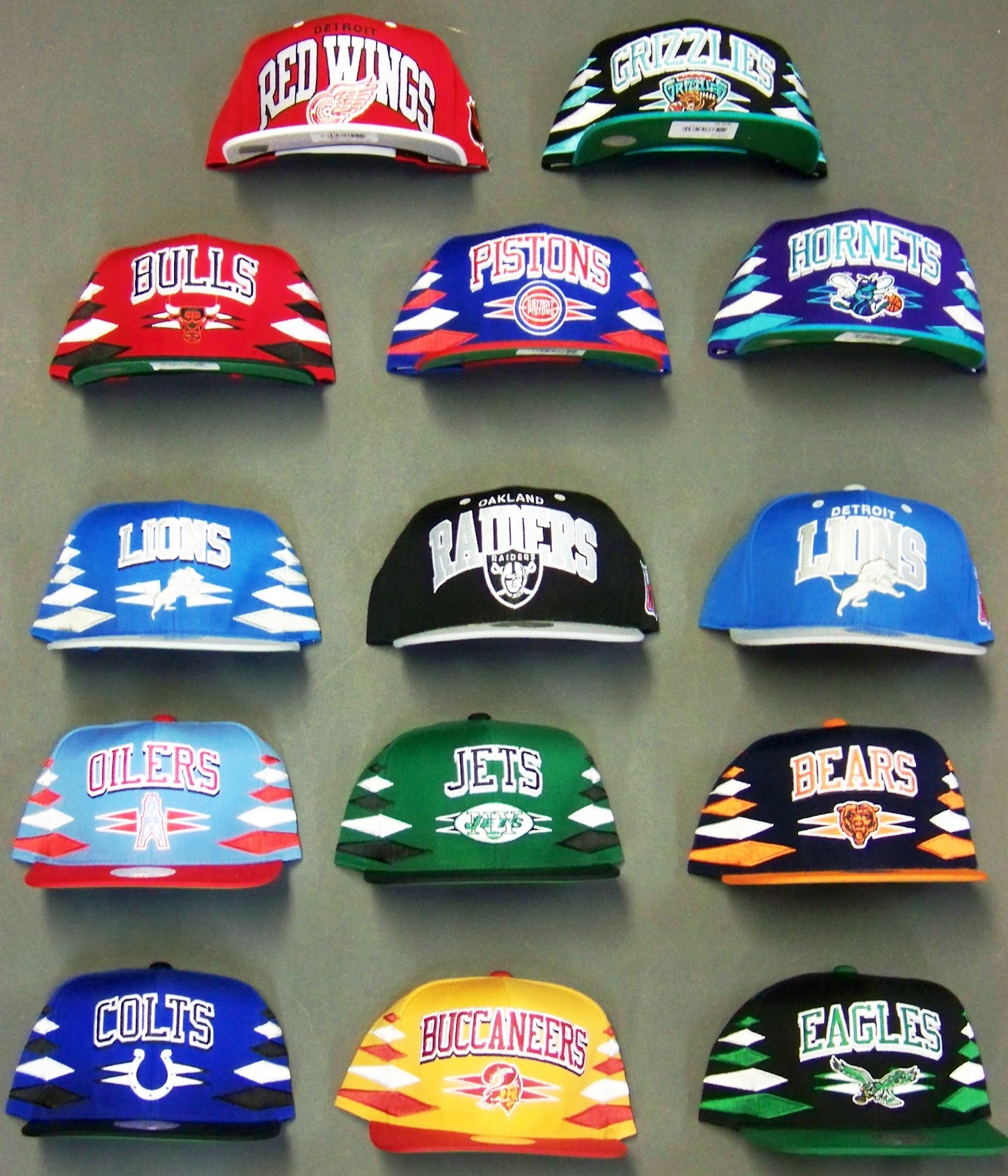 Concrete Roots MITCHELL & NESS "THE DOPEST SNAPBACKS AND FITTEDS AROUND"!