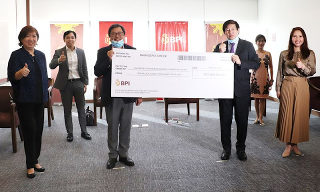 BPI employees and clients raise P12.7M for disaster, pandemic facility