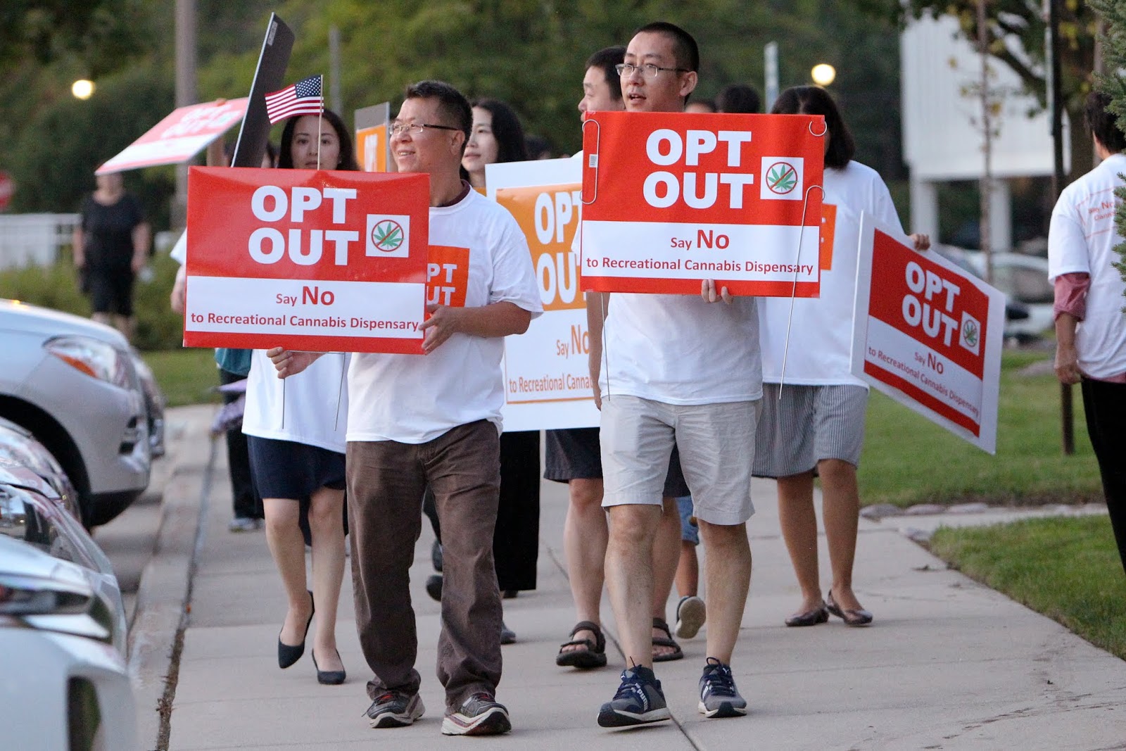 Mark Kodiak Ukena Opt Out AntiRecreational Marijuana Dispensary Group