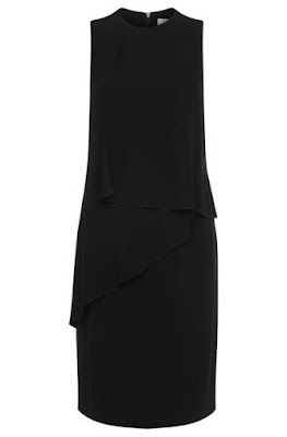 Foto van Hugoboss: Mouwloze jurk met volants:'Dalynea' Foto van Hugoboss: Mouwloze jurk met volants:'Dalynea'