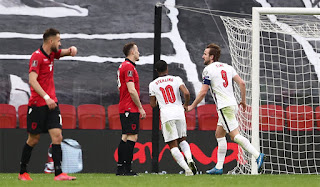 ملخص واهداف مباراة انجلترا والبانيا (2-0) تصفيات كاس العالم