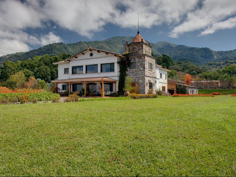 Grand Estancia In Argentina Salta Home and Courtyard