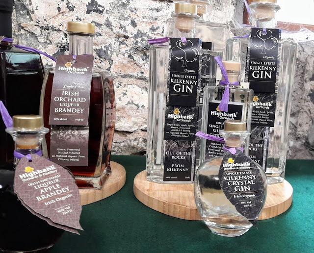 From where can I buy organic gin Highbank Orchards Distillery Kilkenny Ireland