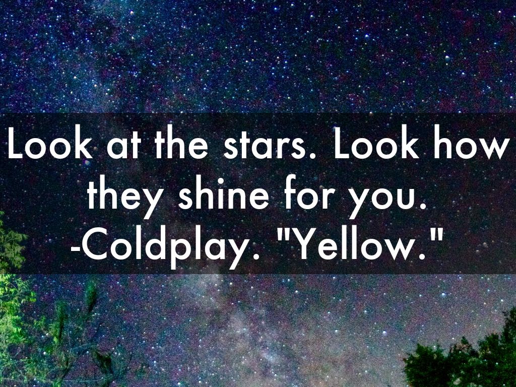 Lirik Lagu Coldplay Yellow - Arsia Lirik