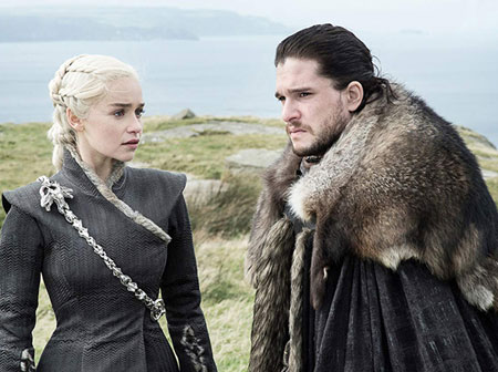 Денерис и Джон се влюбват Game of thrones 7 сезон Денерис и Джон се влюбват