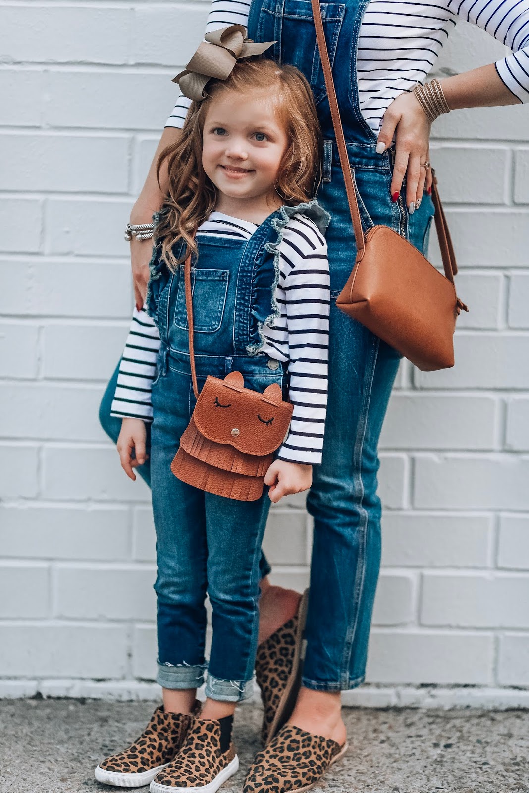 Mommy And Me Style: How To Style Overalls - Old Navy Overalls - Something Delightful Blog