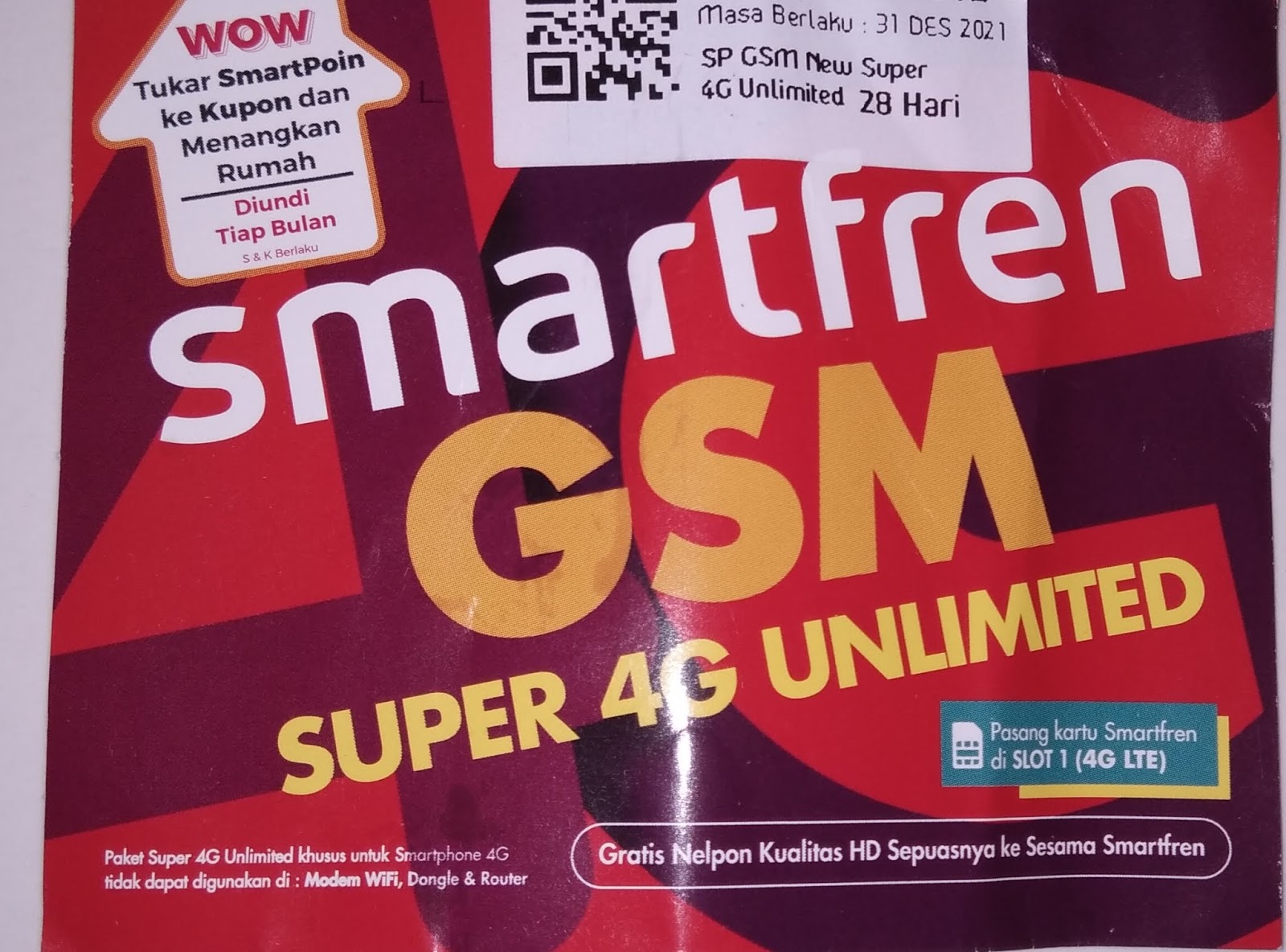 Cara Cek Paket Smartfren Unlimited | Blogger Kita 1