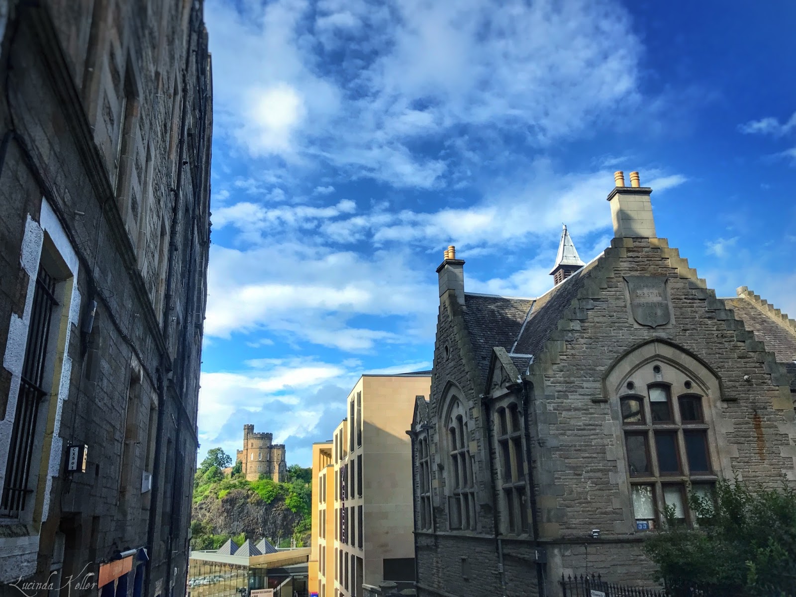 Cobalt Violet Palace of Holyrood, Holyrood Abbey and the Royal Mile!