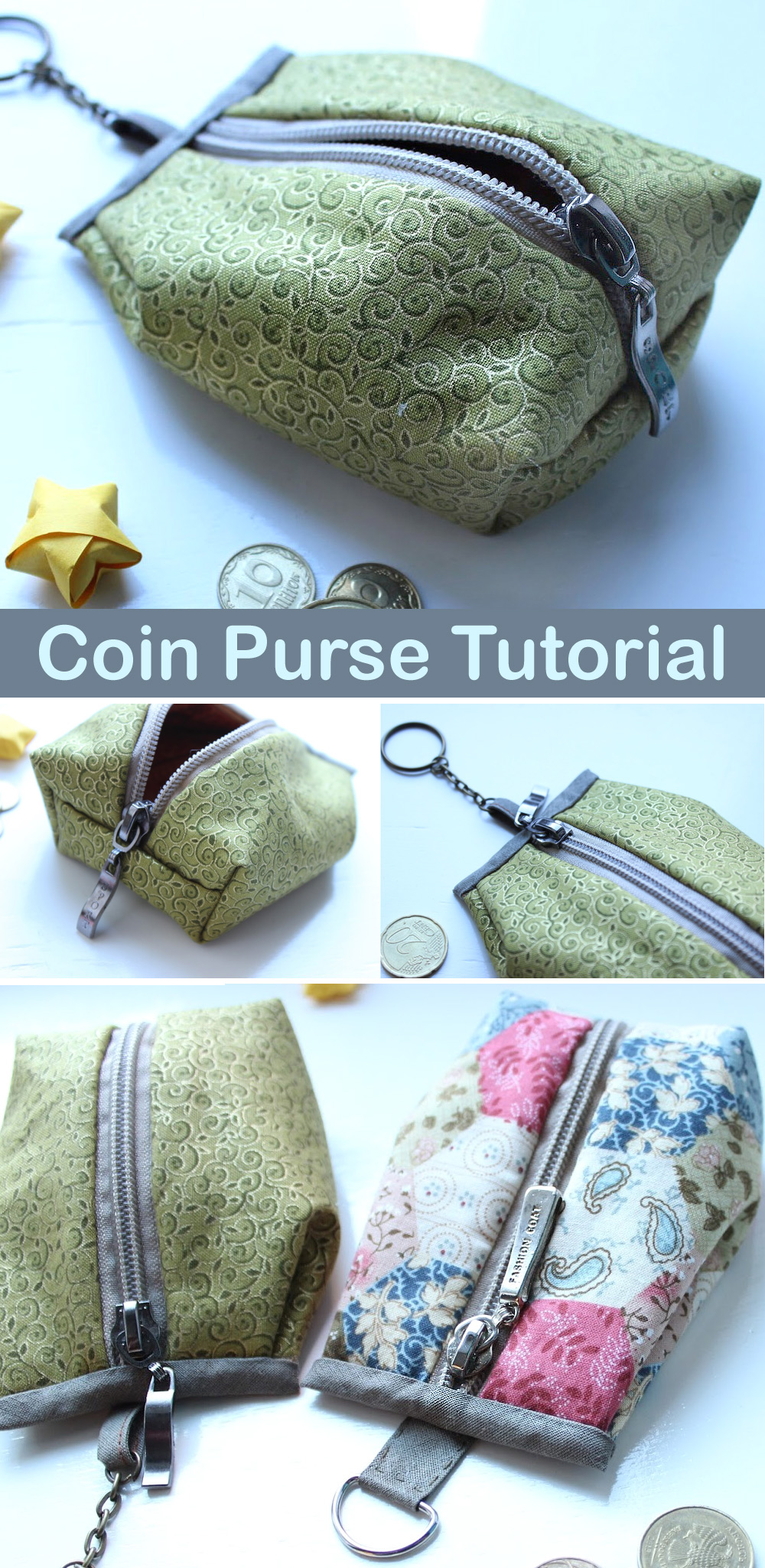 50 Free Coin Purse Patterns - Best of the Best | TREASURIE