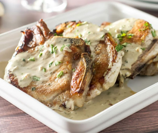 Oven Roasted Pork Chops With Mustard Sauce Oven Roasted Pork Chops With Mustard Sauce