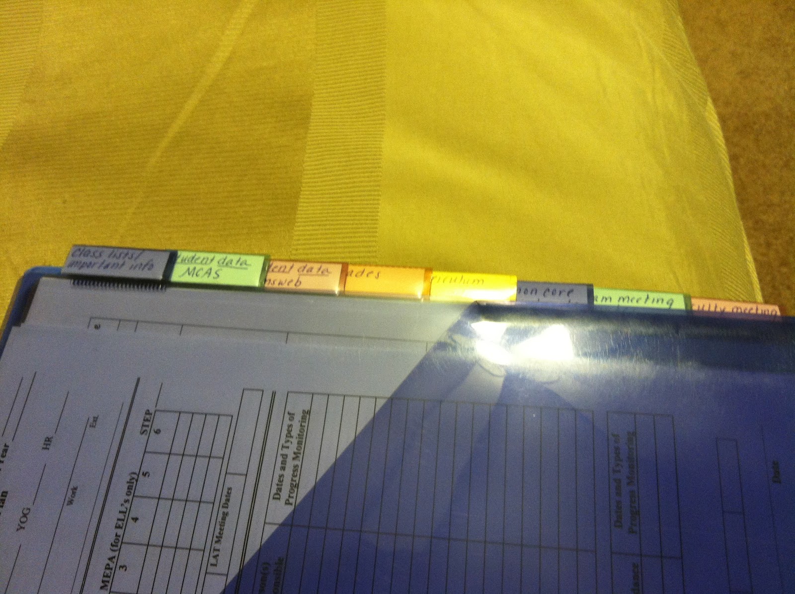 Teaching Data Binder