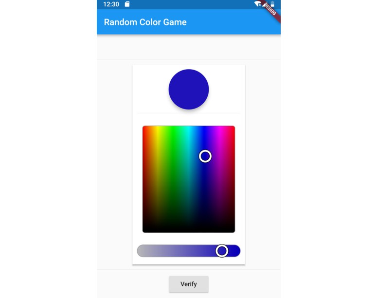 An Android and iOS game about colors made using Flutter - Flutter Tutorial