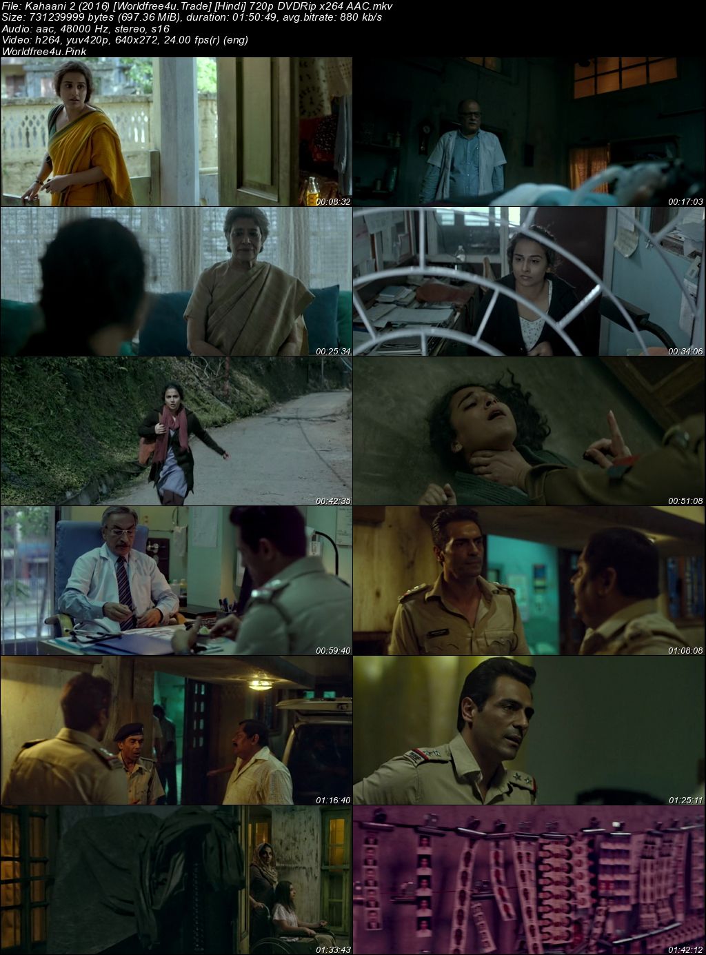 Kahaani 2 2016 Hindi Movie Download || DVDRip 720p