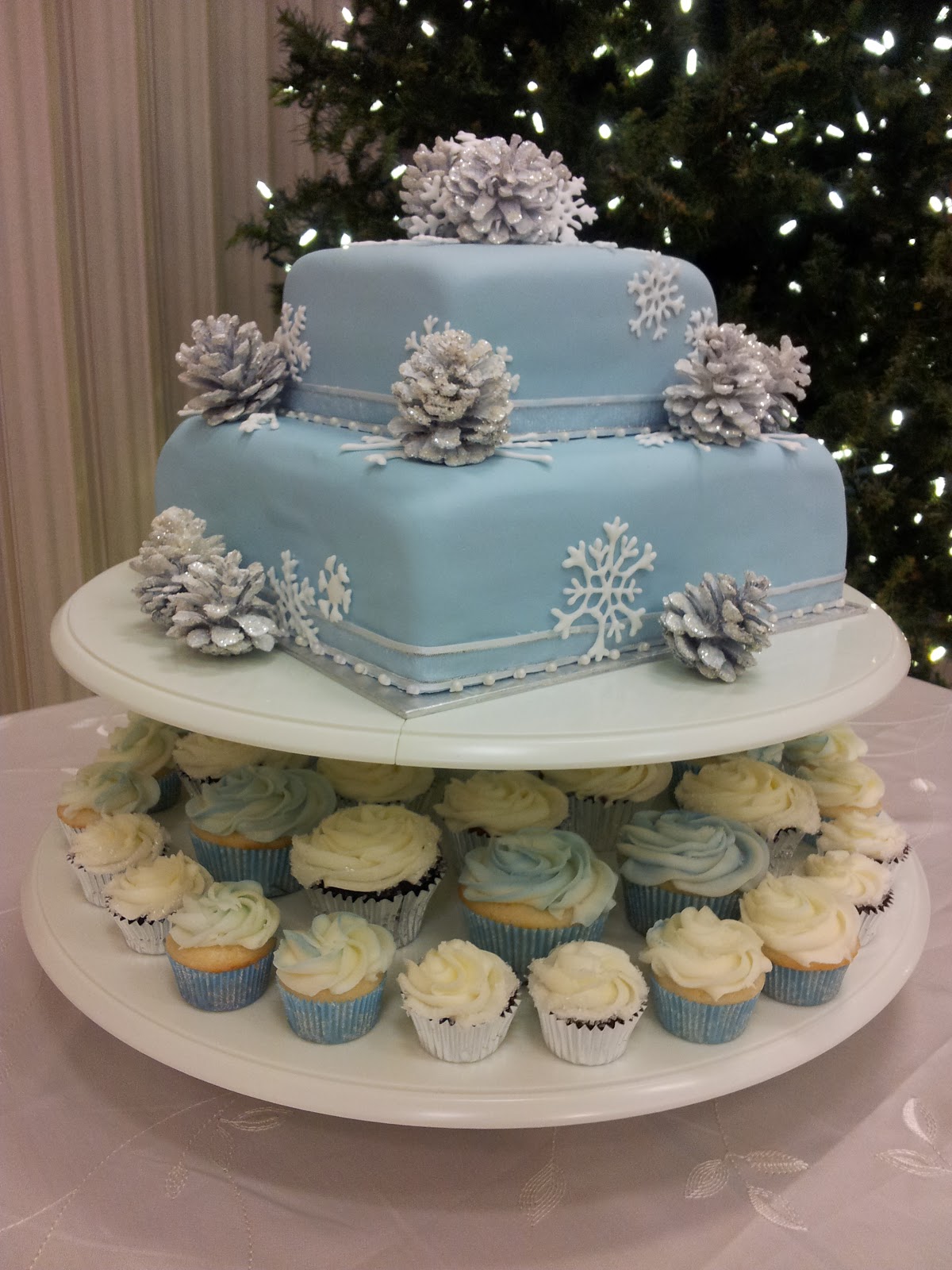 Kiddles N Bits Winter Wonderland Wedding Cake kiddles-n-bits-winter-wonderland-wedding-cake