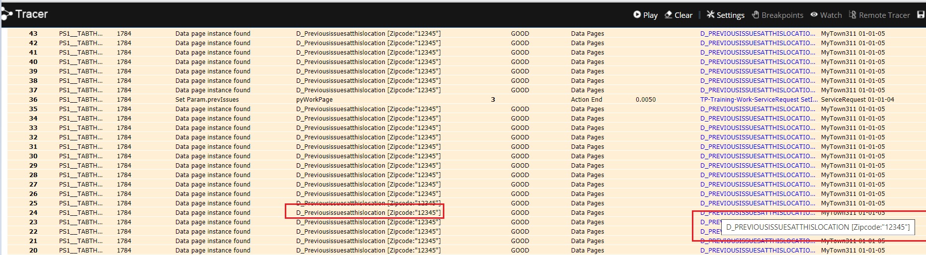 Parameterized data page in pega Pega Help Case Management Integration Data Pages