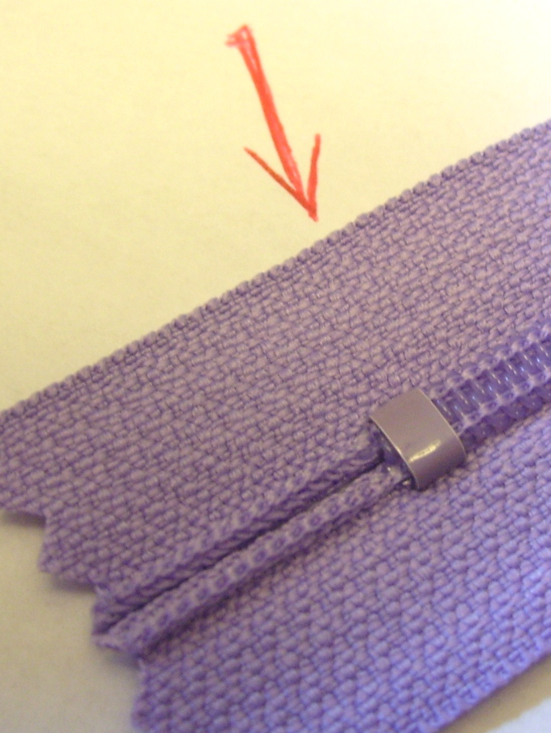 Zippers How to measure a zipper length. How to measure a zipper for size.