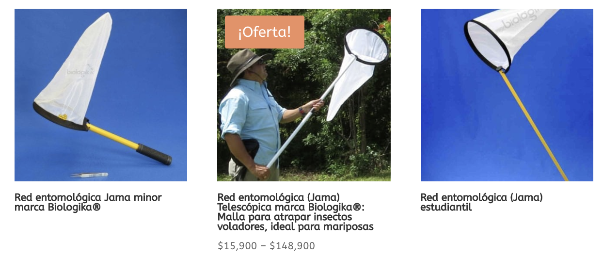 biologika Red entomologica jama atrapa mariposas