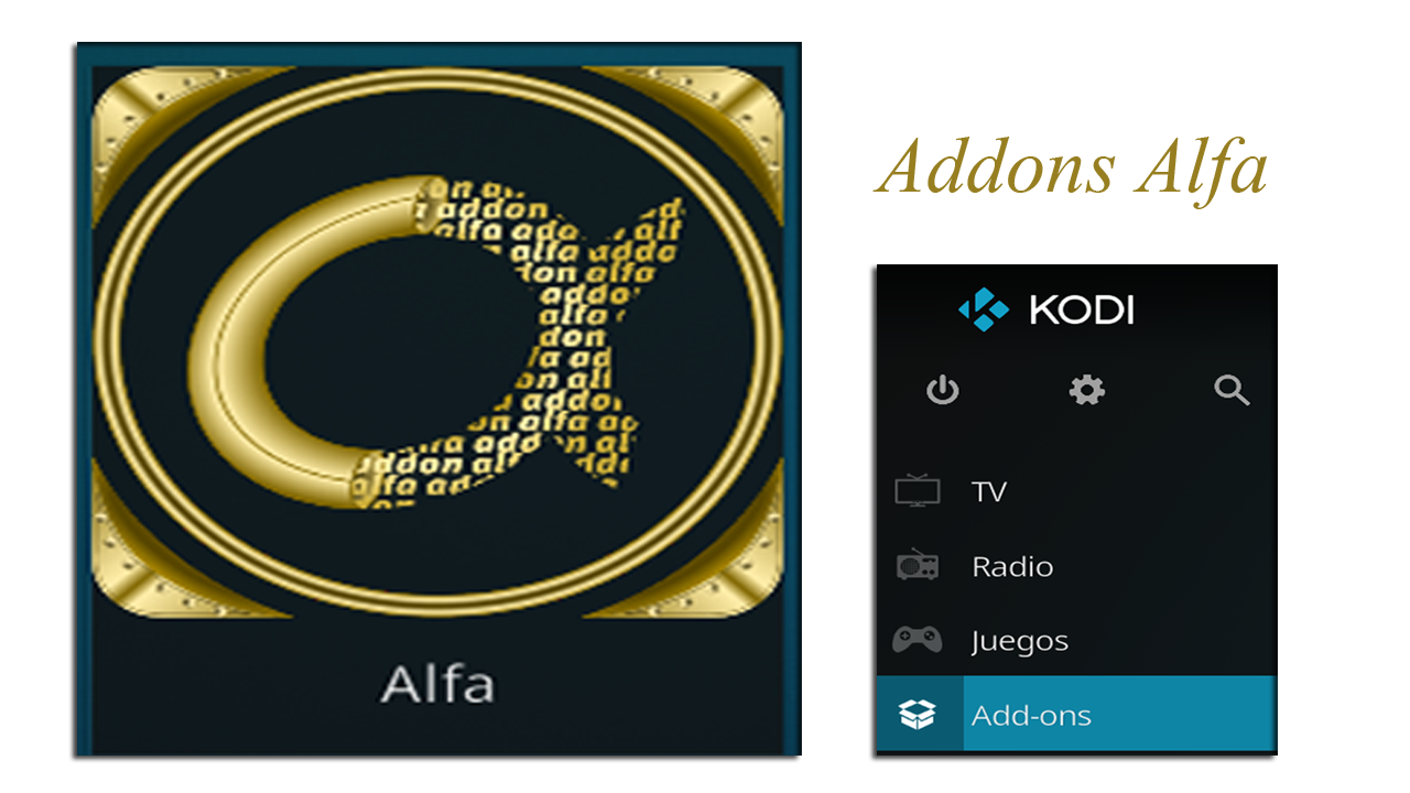 Cómo instalar addon Alfa