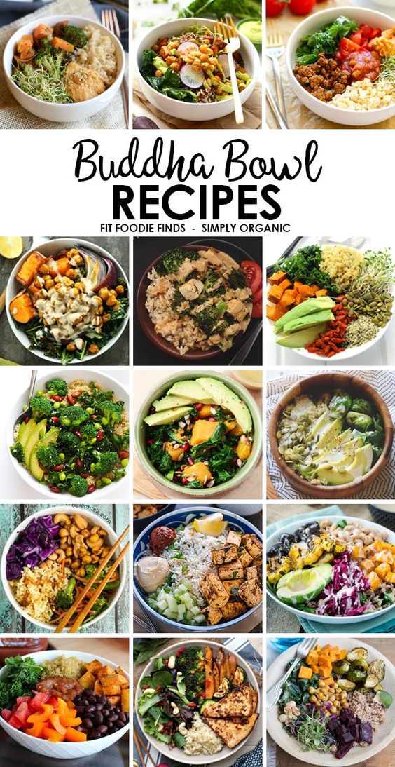 Need to eat more veggies? Eat the rainbow with one of these delicious and nutrition-backed buddha bowl recipes!