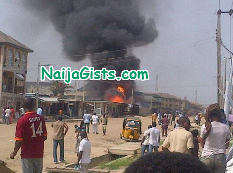 gas explosion lagos beer parlour