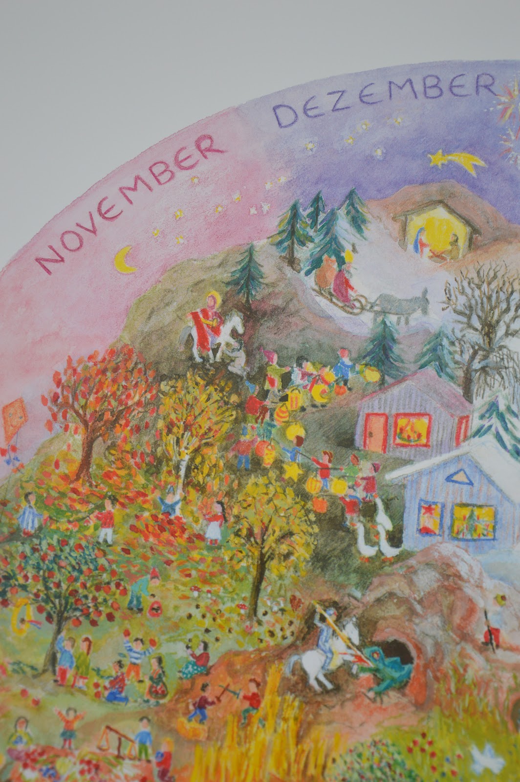 Das Wunderschone Jahreszeitenbild Nur Auf Zuckersusse Apfel Zuckersusse Apfel Kreativer Familienblog Und Reiseblog