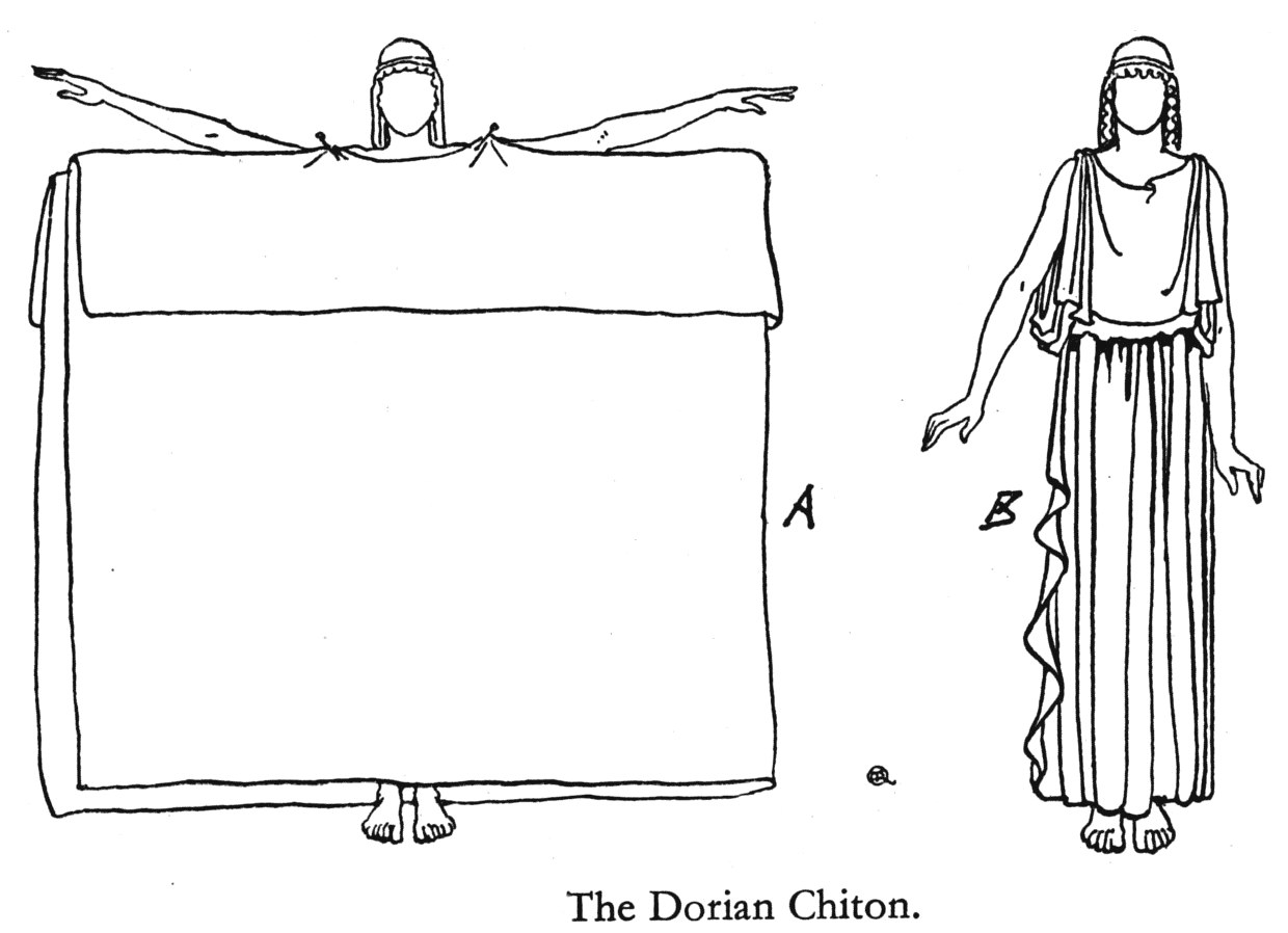 Ионический Хитон в древней Греции