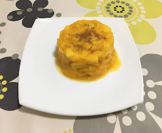 Tartar de mango con lima y vainilla