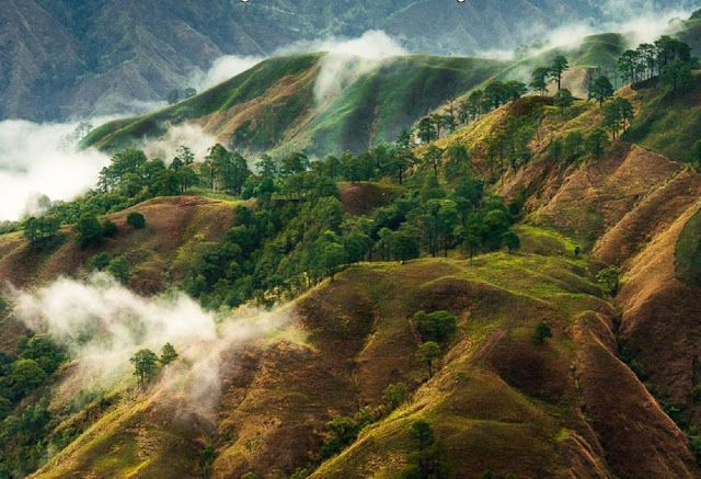 Величественные горы Кордильеры в филиппинской провинции Абра