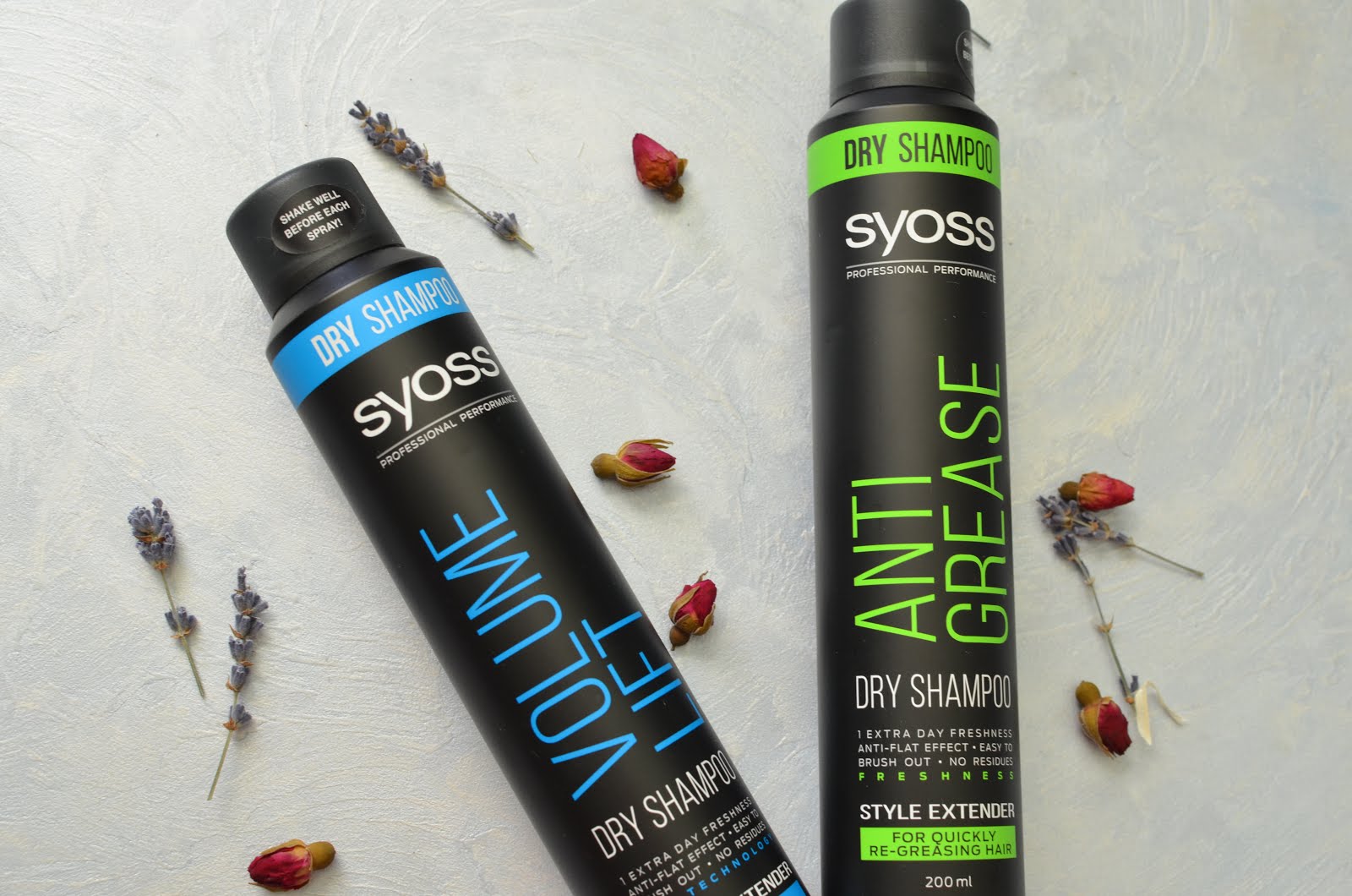 Syoss Volume Dry Shampoo and Syoss Anti-Grease Dry Shampoo Сухие ...