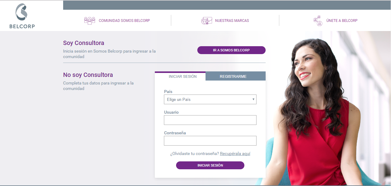 Somosbelcorp: Contactanos