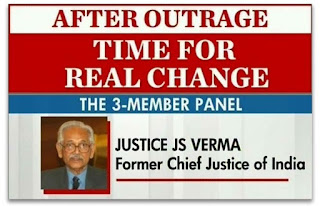 23rd January 2013 - Justice Verma Committee submitted recommendations for strict Anti-Rape Laws