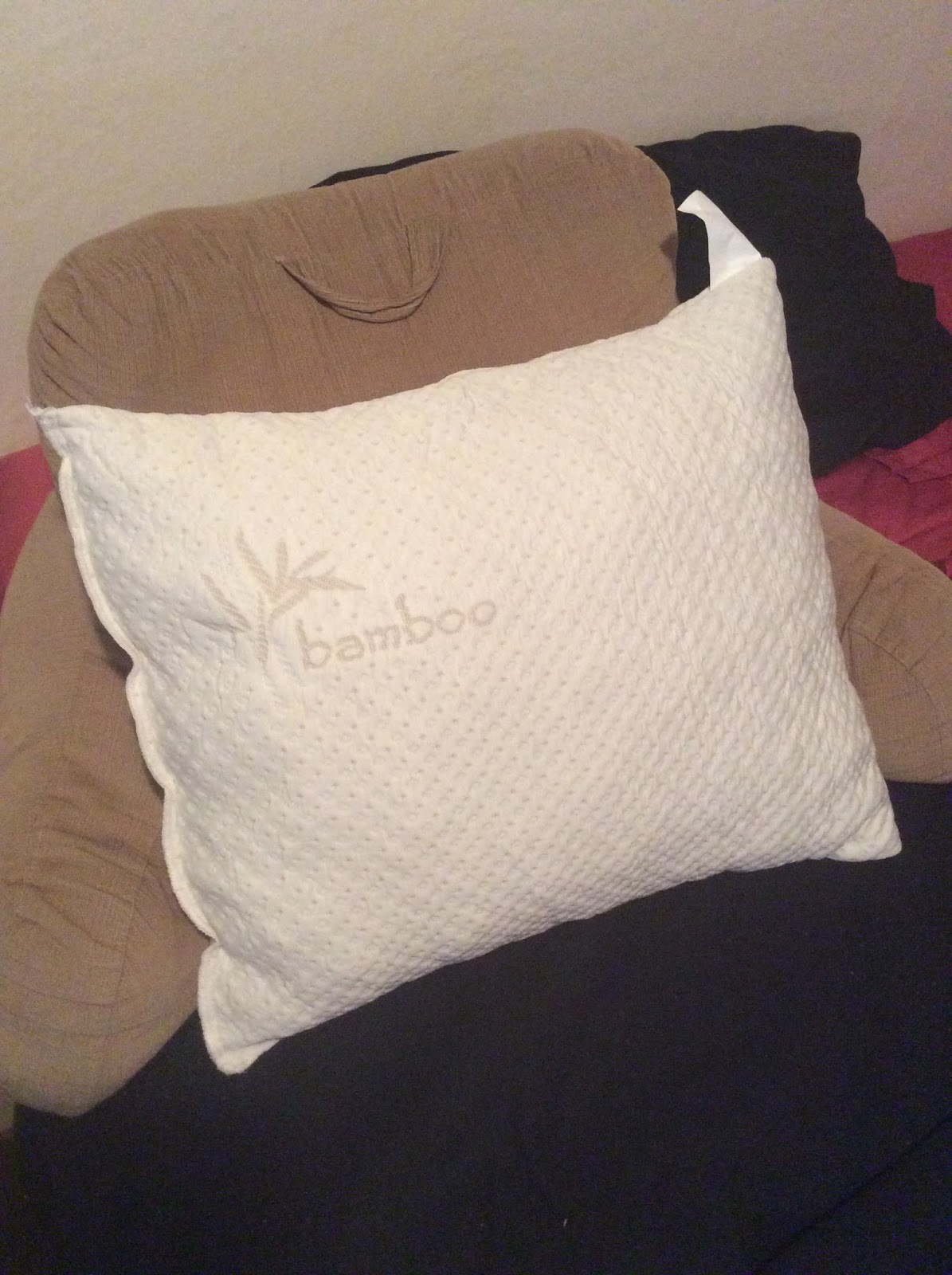 Nesca's Nook Xtreme Comforts Shredded Memory Foam Pillow With Kool