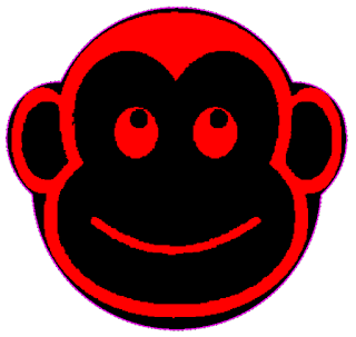 Altium Cartoon Monkey Face Board Cutout