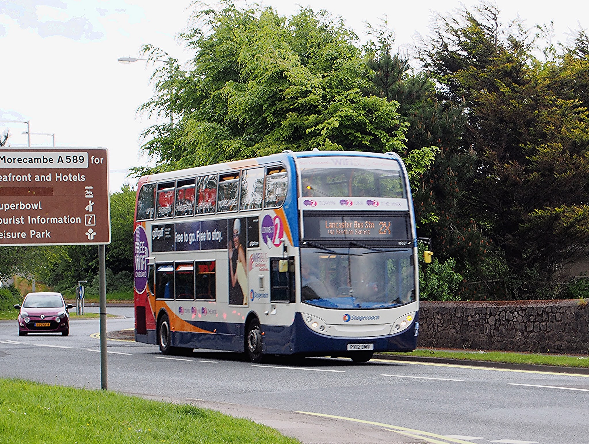 Lancaster District Bus Users' Group Buses Diverted in Heysham Due to