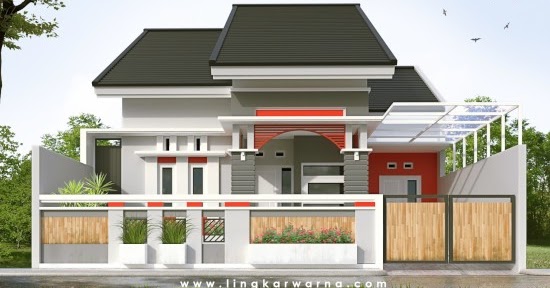 LINGKAR WARNA: 15 Desain pagar rumah minimalis kekinian