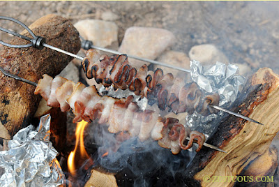 campfire bacon