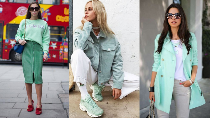 Looks neo mint Como montar looks neo mint