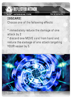 Dog Fight: Starship Edition INTERVENE card Deflected Attack