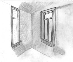 corner interior shadow perspective point sketch tisha barnes designs shade tonal
