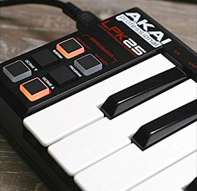 MIDI Keyboard Controller for Laptops (Mac & PC) Portable USB