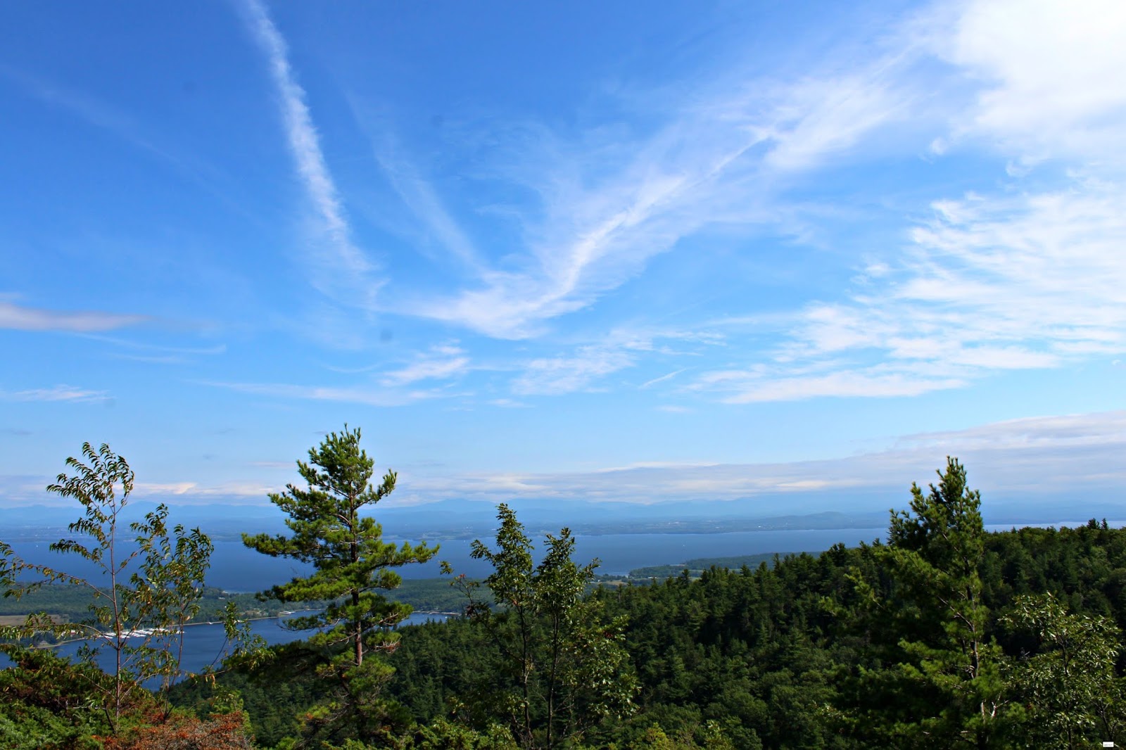 The Top of Rattlesnake Mountain in the Adirondack Mountains // New York