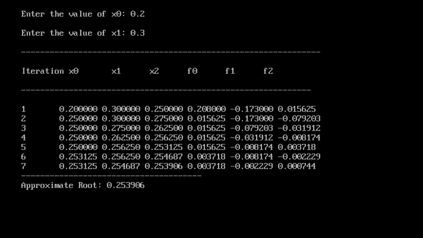 program for bisection method in fortran do loop program for bisection method in fortran do loop